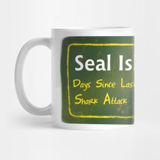 Seal Island Sign Mug